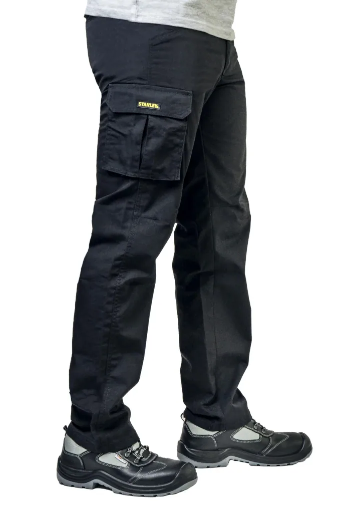 Work trousers color black, size M