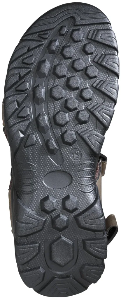 Trekkingsandale, braun, Gr.40