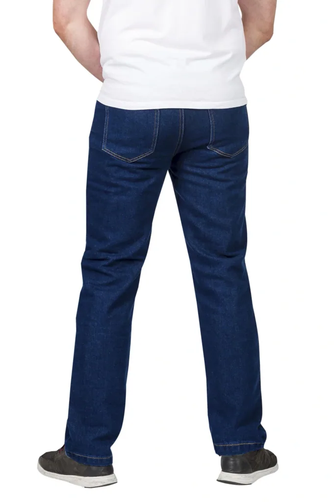 Thermal jeans, color blue, size 48