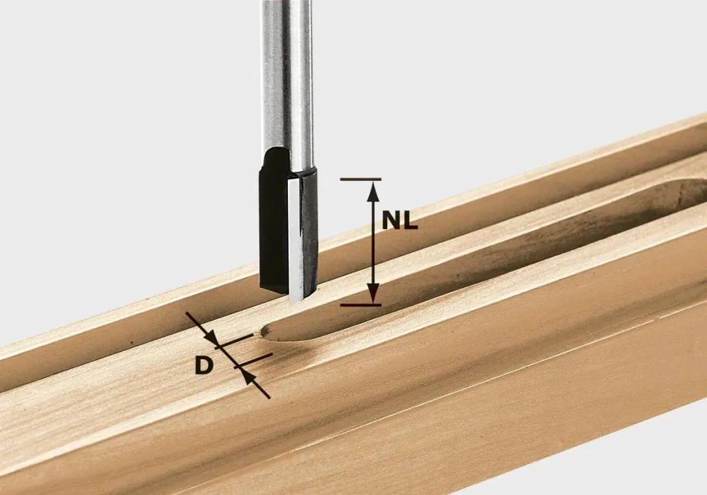 Grooving cutter HW D18 / 30 with drill cutter