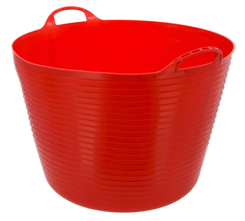 Flexible trough "FlexBag" in red, 60