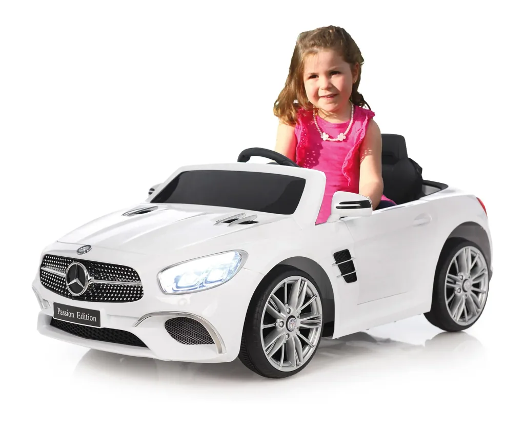 Ride-on Mercedes-Benz SL 400 white 12V