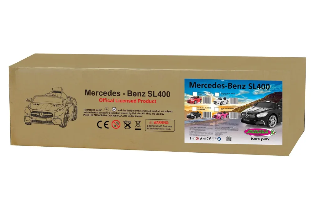Ride-on Mercedes-Benz SL 400 white 12V