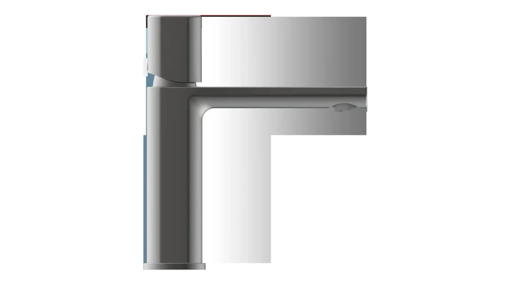 Wash basin mixer "NEW YORK", matt graphite