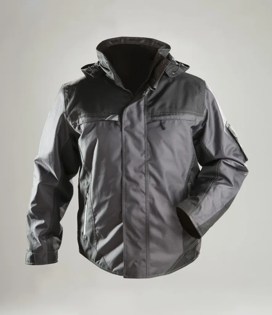 YUKON winter jacket, color black/grey, size M