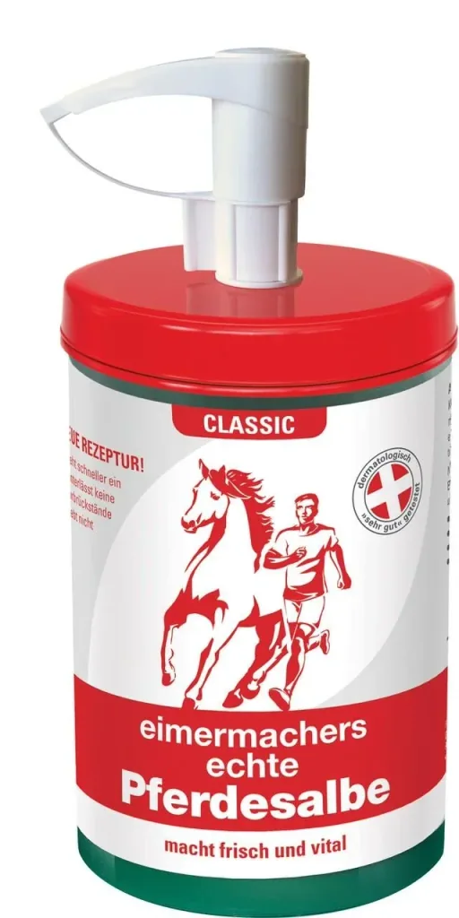 Horse Ointment Classic, 1000 ml with dispenser