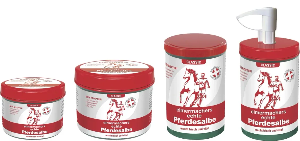 Horse Ointment Classic, 1000 ml with dispenser