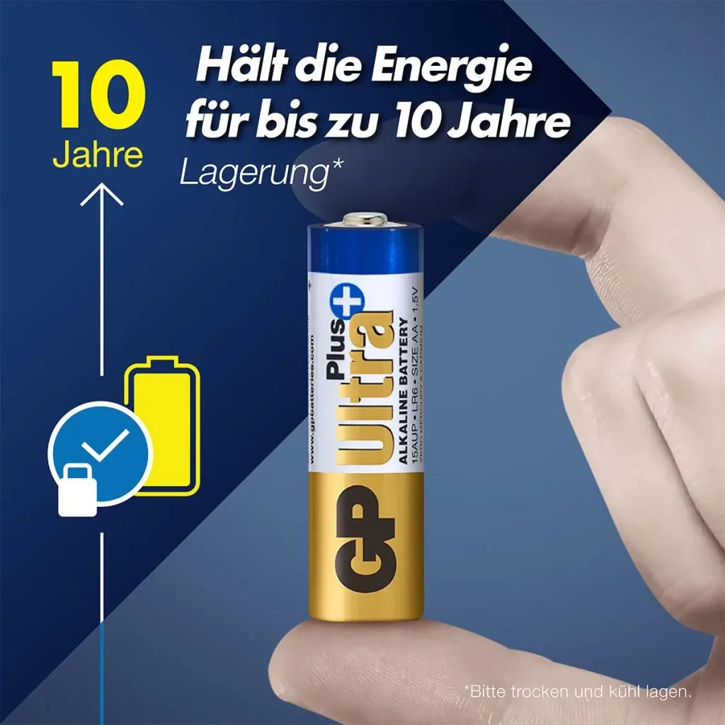 ULTRA PLUS Mignon (AA) Alkaline Batteries - 4 pieces