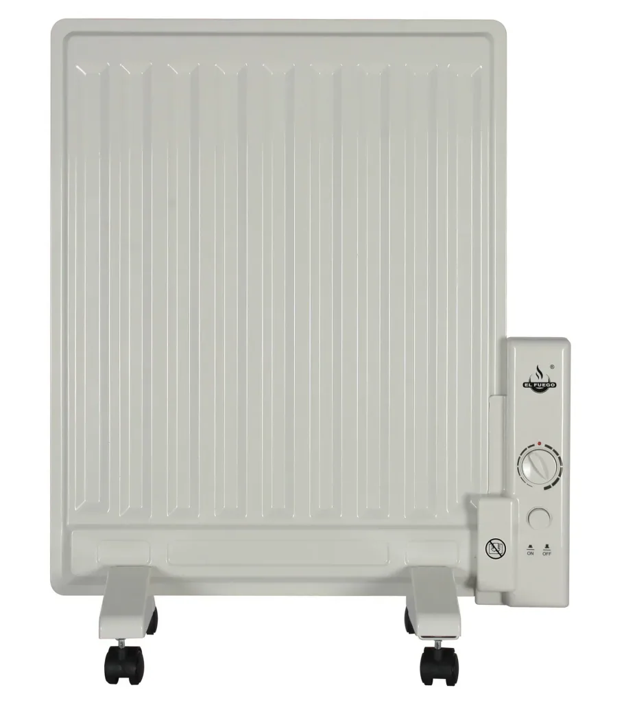 Oil panel heater, white, 400 W