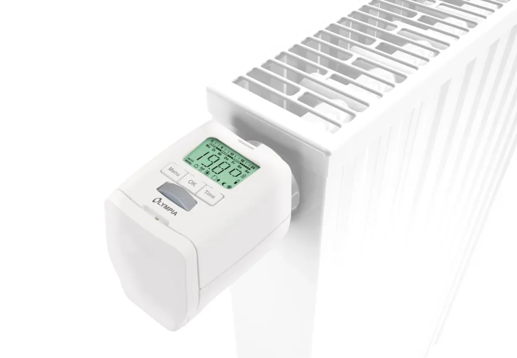 Energy-saving controller for radiators with window open detection