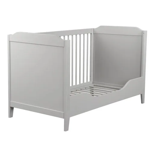 Maison Charlotte cabrio babybed Opera 70 x 140 cm grijs