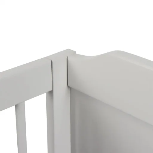 Maison Charlotte cabrio babybed Opera 70 x 140 cm grijs