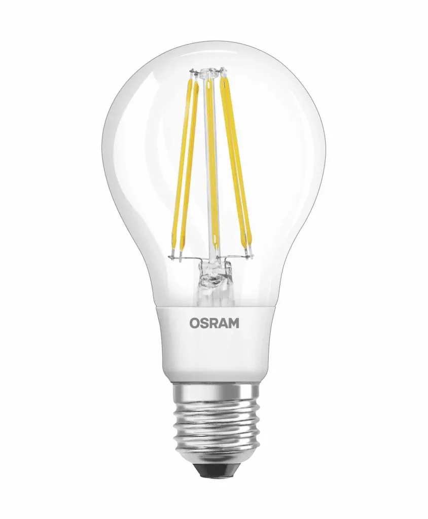 LED Classic Filament lamp with 10 watts, E27, warm white