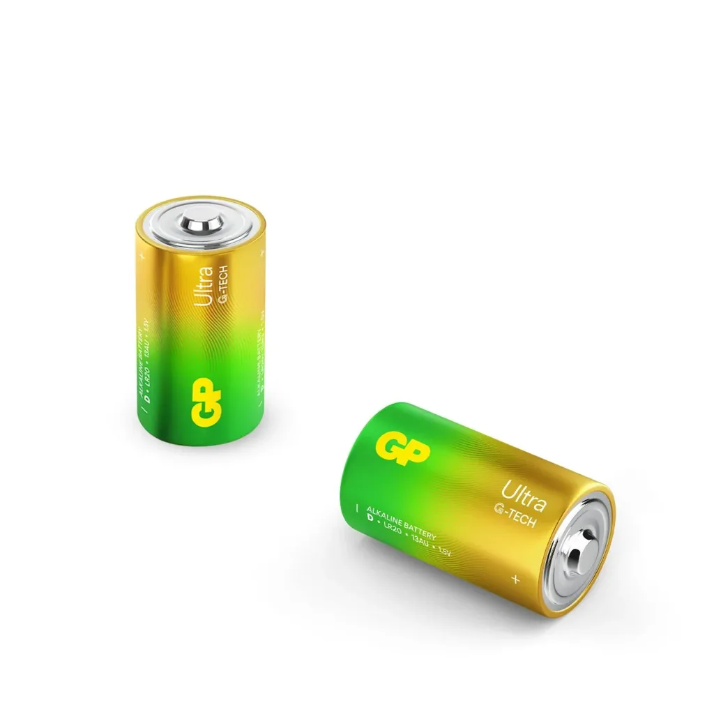 ULTRA Mono D Alkaline Batteries - 2 pieces