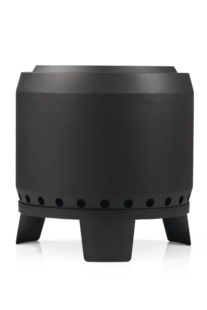 Smoke-free fire basket, 68 cm, black
