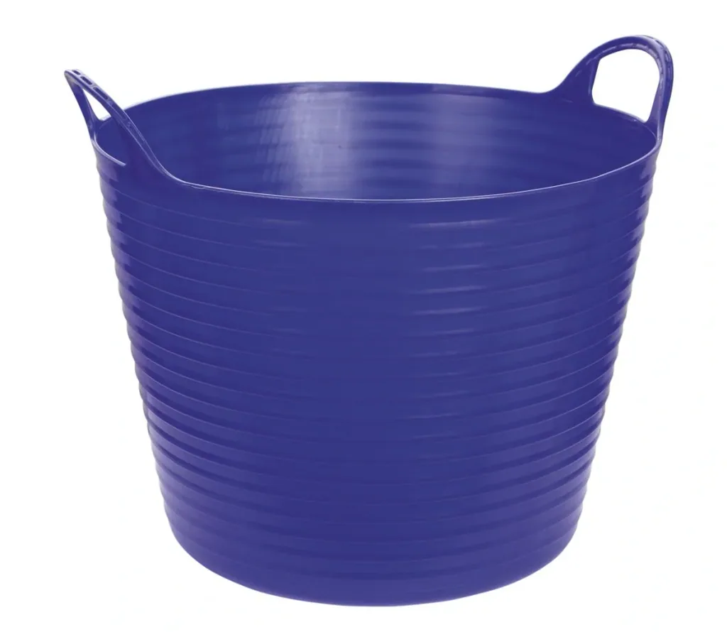 Bucket "Flex Bag", approx. 28 l, color blue