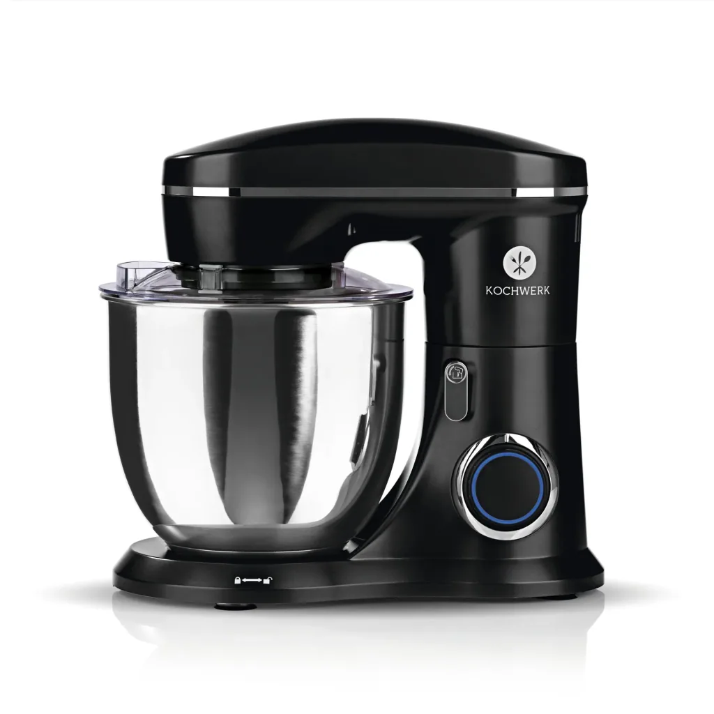 Food processor, black, 1300 watts
