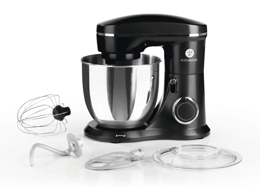 Food processor, black, 1300 watts