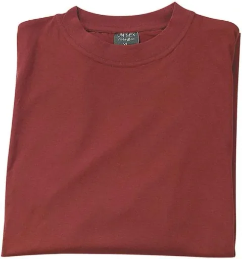 Big Size T - Shirt, rot, Gr.M