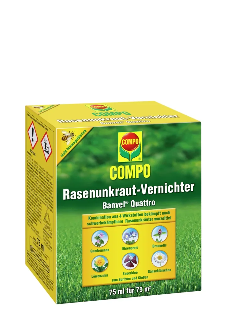 Lawn weed killer Banvel Quattro - 75 ml