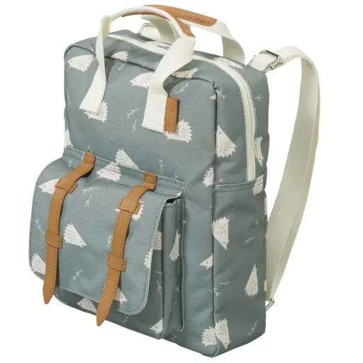 Fresk kinderrugzak egel blauw grijs