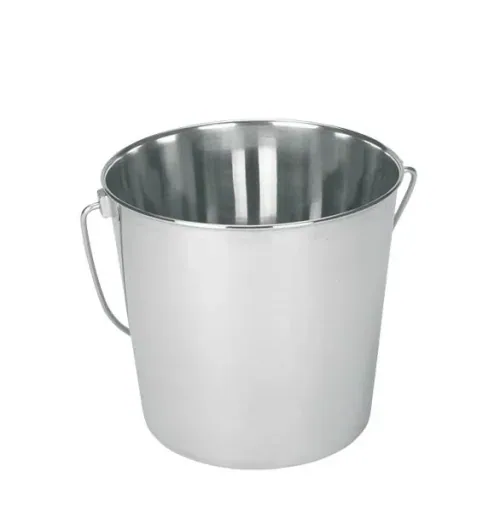Stainless steel bucket 5.7 l, 20 cm high