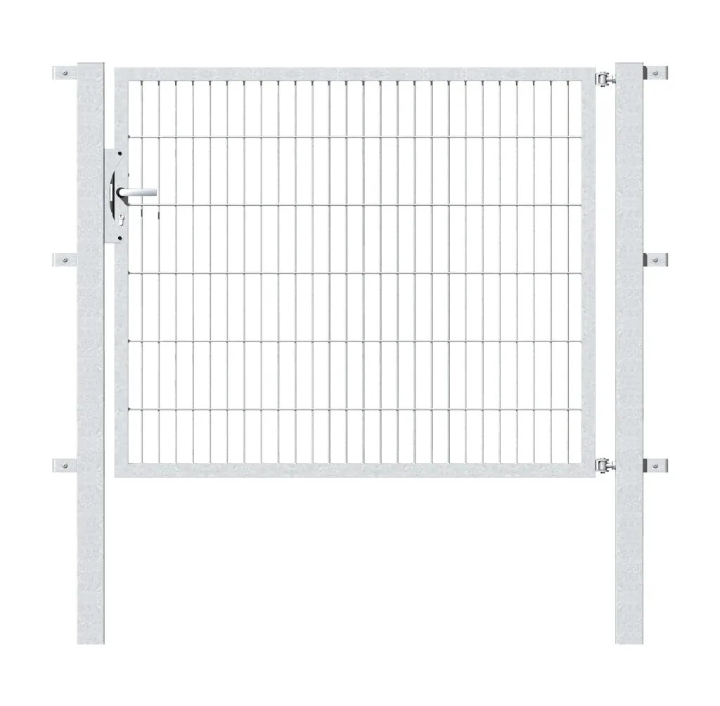 Single gate Flexo with accessories, hot-dip galvanized/ width 150 cm, height 120 cm