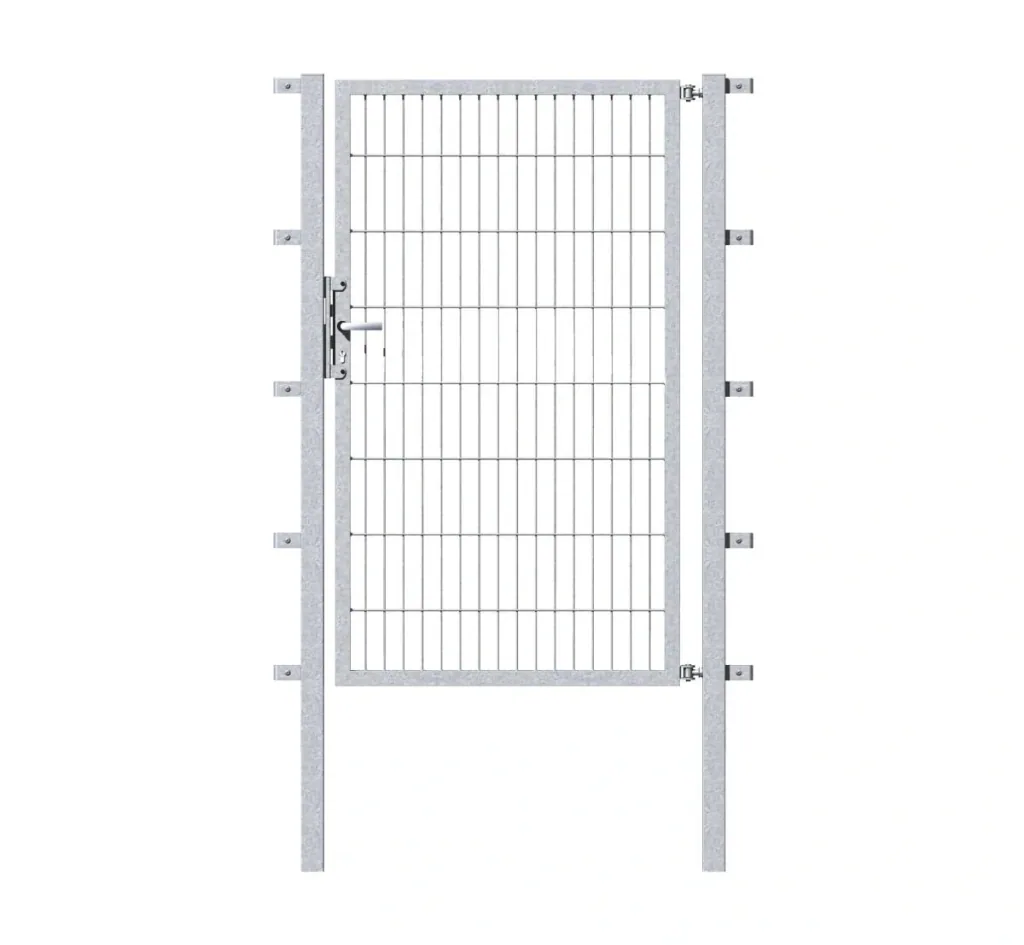 Single gate Flexo with accessories, hot-dip galvanized/ width 150 cm, height 120 cm