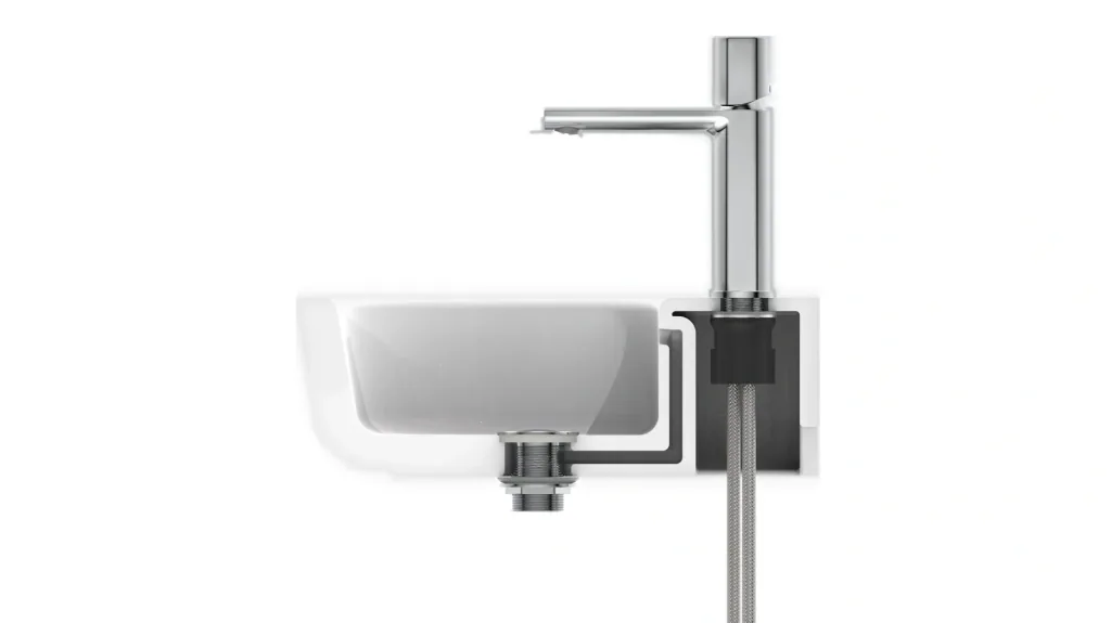 Wash basin mixer "NEW YORK", chrome