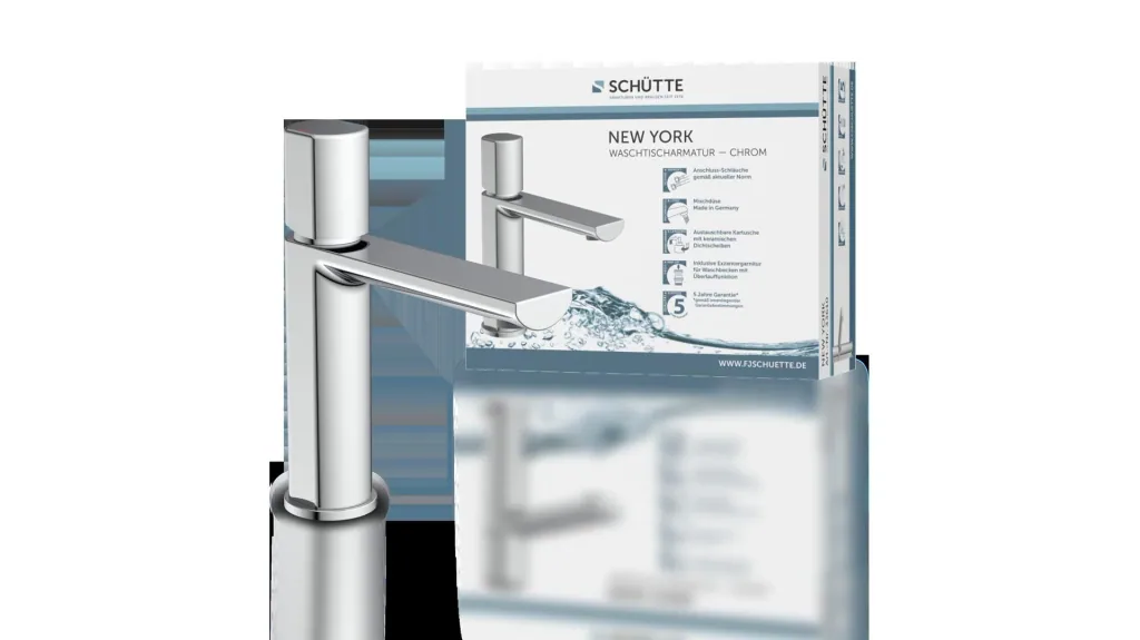 Wash basin mixer "NEW YORK", chrome
