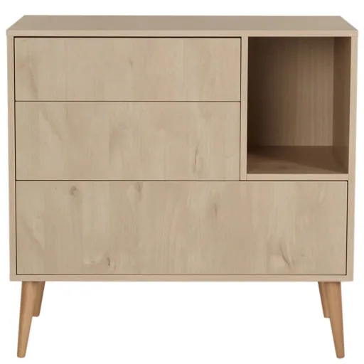 Quax Cocoon box voor commode Cocoon, Kleurdoos: Eiken replica