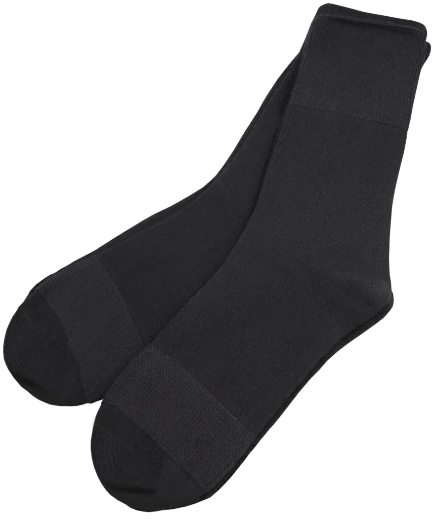 Hallux Valgus socks, black, size 43-46