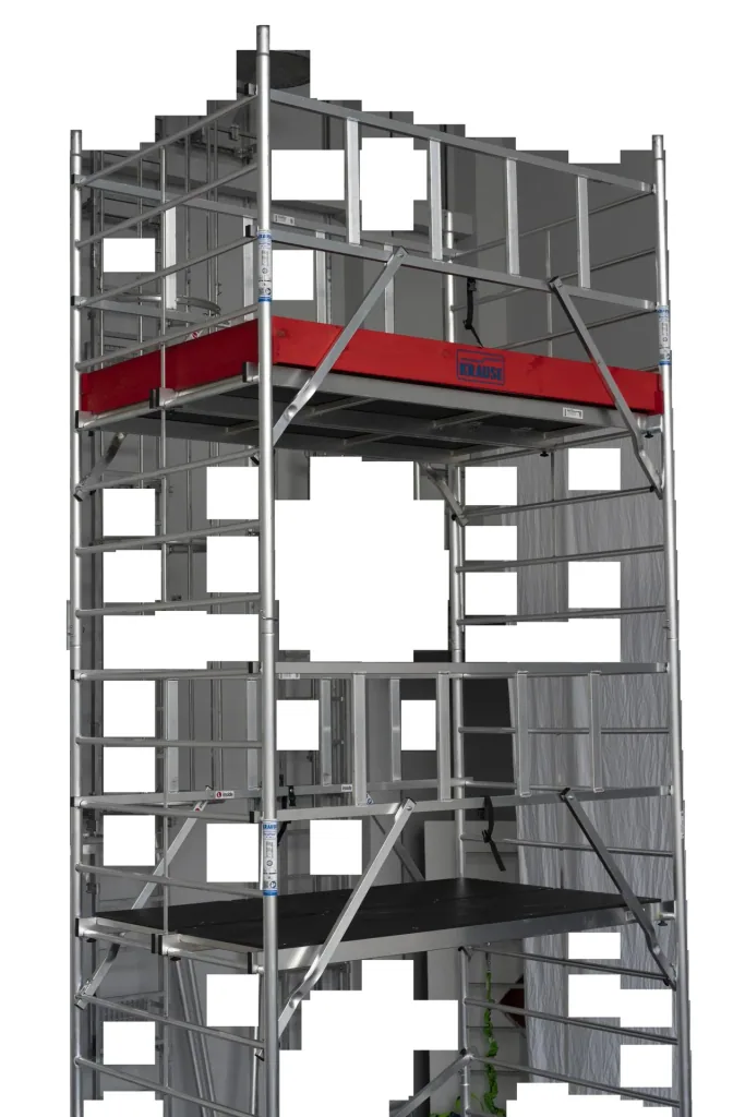 MONTO ProTec XXL aluminum mobile scaffolding, wide structure, working height approx. 2.90 m