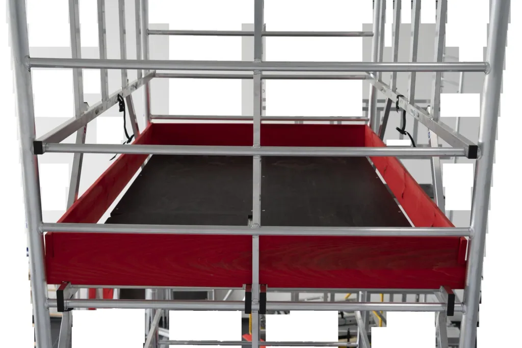 MONTO ProTec XXL aluminum mobile scaffolding, wide structure, working height approx. 2.90 m
