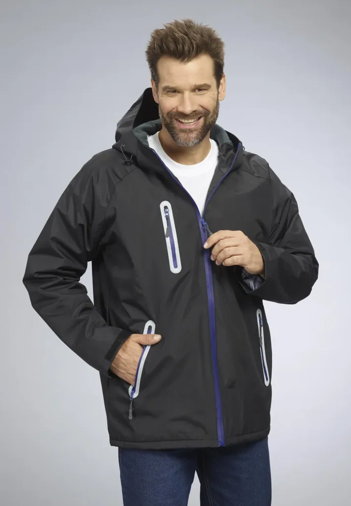 Softshell jacket, color black, size M