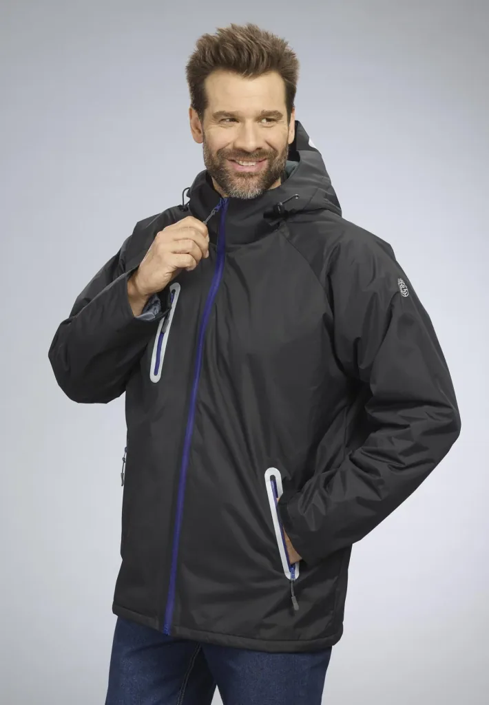 Softshell jacket, color black, size M