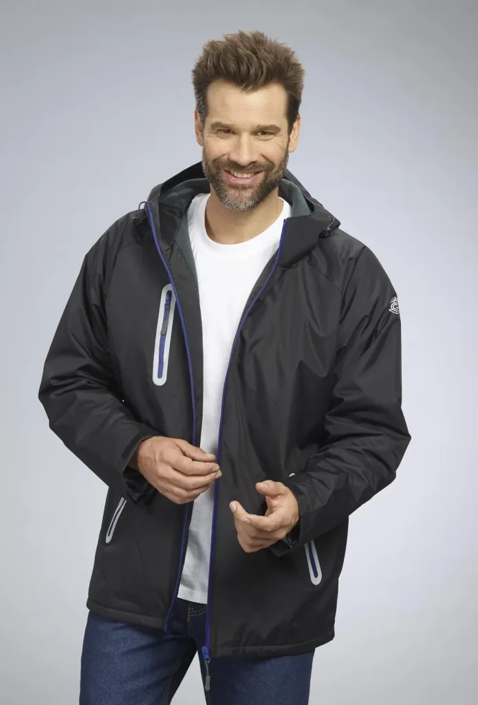 Softshell jacket, color black, size M