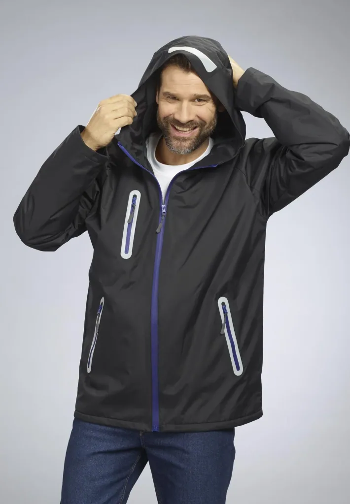 Softshell jacket, color black, size M