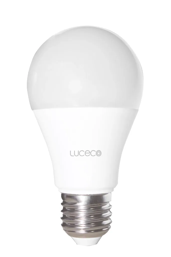 Set of 5 LED light bulbs, E 27, 9 watts, 810 lumens, 2700 K
