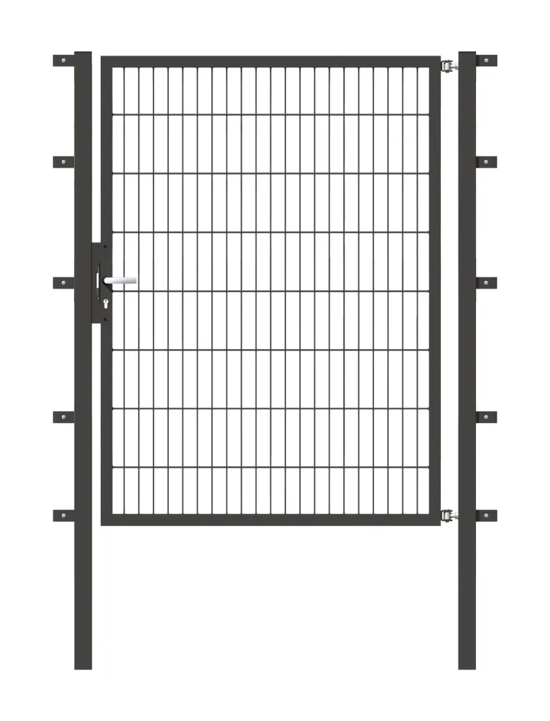 Single gate Flexo, anthracite, width 125 cm, height 160 cm