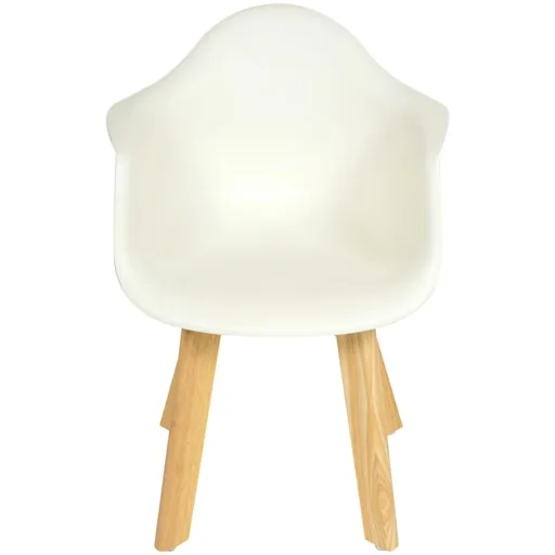 Quax kinderschelpstoel set van 2 wit