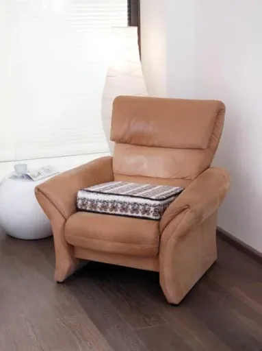 Comfort seat cushion/stand-up aid, color: blue