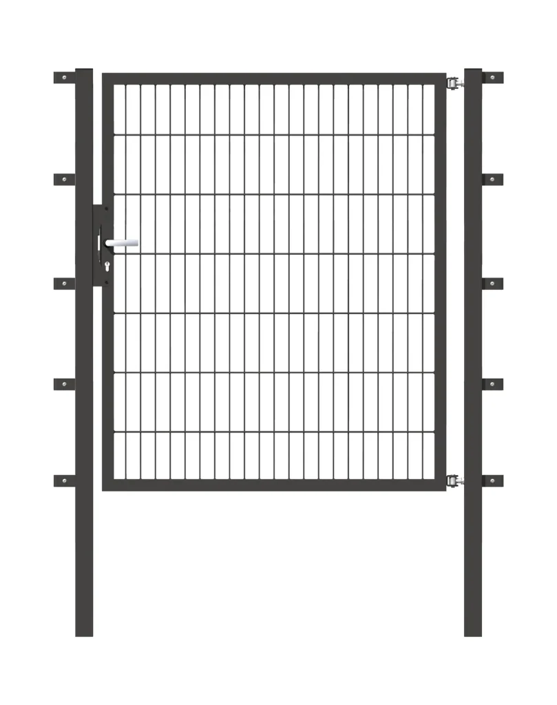 Single gate Flexo, anthracite, width 125 cm, height 140 cm