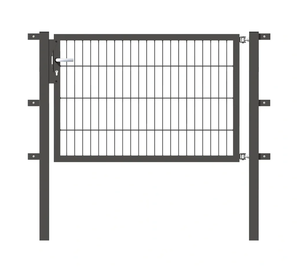Single gate Flexo, anthracite, width 125 cm, height 140 cm