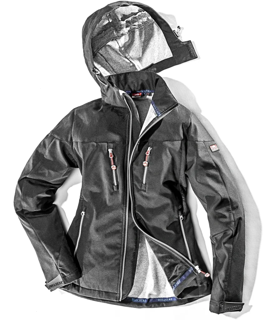 Women's softshell jacket WORXTAR black, size XL