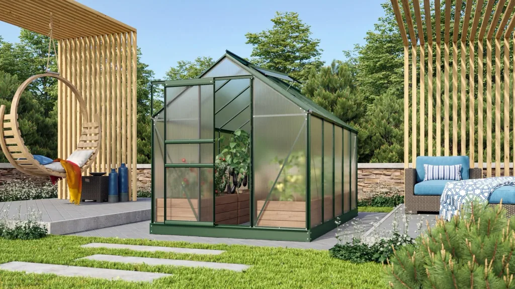 Greenhouse Venus 6200 HKP 6 mm, color emerald
