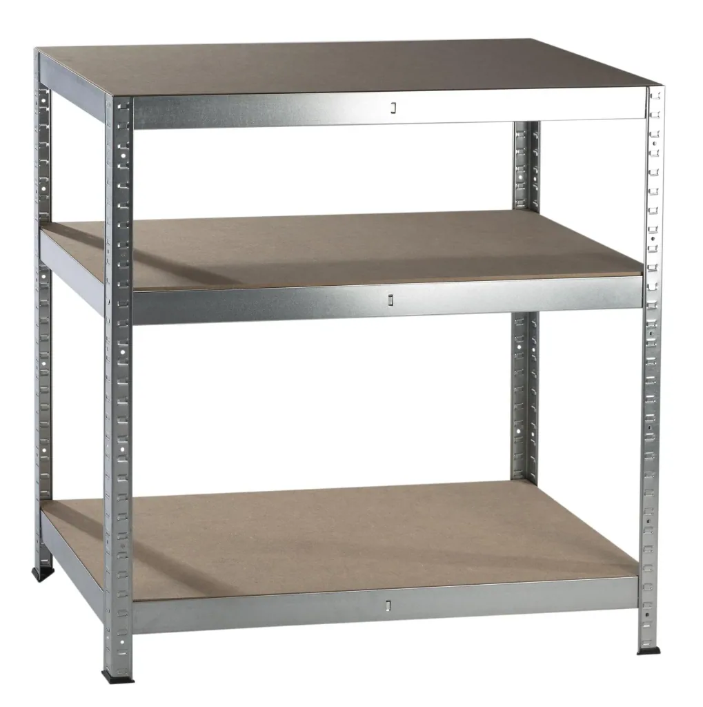 Storage rack, 525 kg load capacity, 90 x 90 x 40 cm