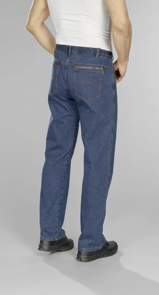 Extra-light travel jeans, color blue stone, size 27