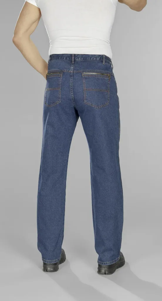Extra-light travel jeans, color blue stone, size 27