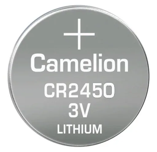 Lithium button cell CR2450, 3V - 1 piece